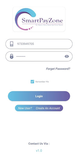 Android application SmartPay Zone screenshort