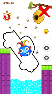 Save the rainbow monster game