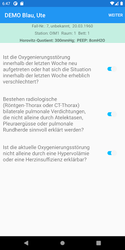 Android application ASIC App screenshort