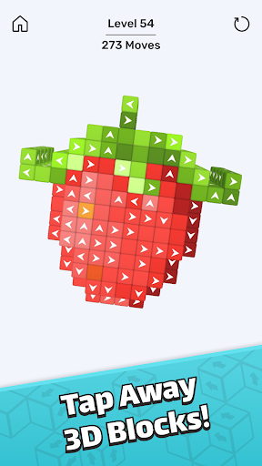Tap away 3D - Puzzle game Screen 2