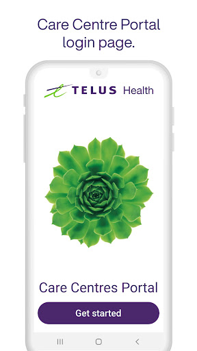 Android application TELUS Care Centres Portal screenshort