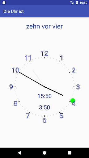 Wie viel Uhr ist es - Deutsch Screen 3