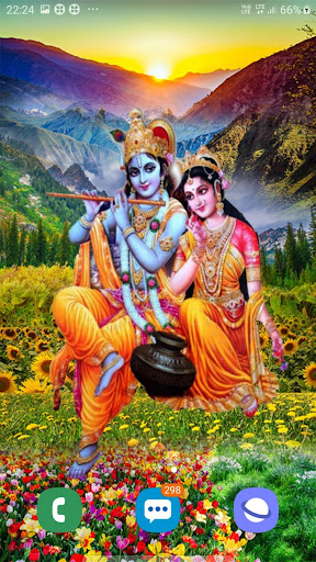 Sri Krishna Live Wallpaper Screen 3