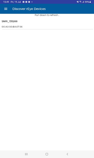 Android application rEye IoT screenshort