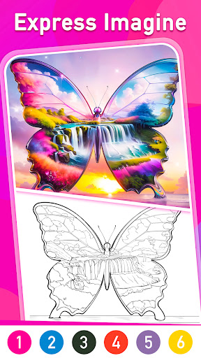 X Art Color - Color by number screenshot 1