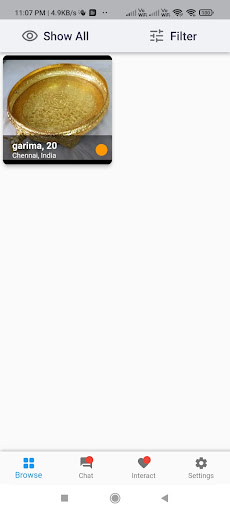 Android application BewDew screenshort