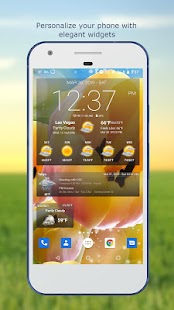 Weather & Clock Widget Plus لقطة شاشة