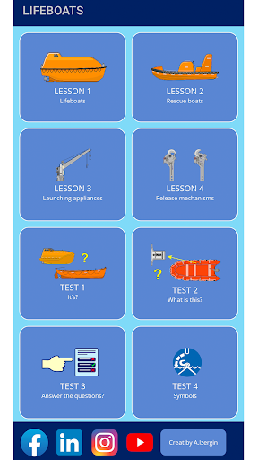 Android application Lifeboat screenshort