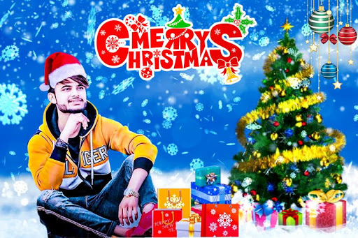 Android application Christmas Photo Editor screenshort