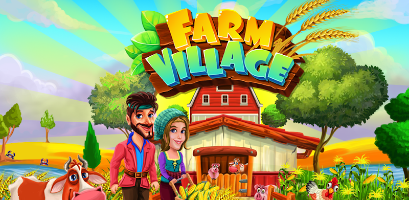 Farm Village City Market & Day Village Farm Game