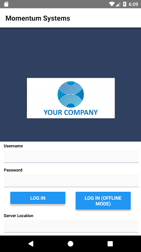 Android application Momentum Mobile QMS screenshort