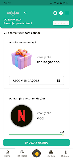 Minhas Indicações Screen 3