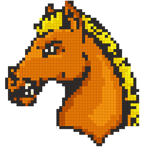 Horse Pixel Art Coloring Book 3.0 Icon