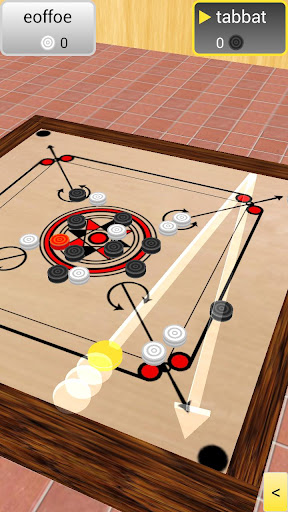 لعبه Carrom 3D apk مهكر4