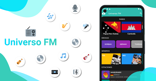 Android application Universo FM screenshort