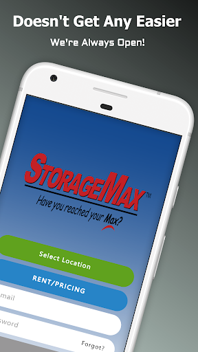 Android application StorageMax Self Storage screenshort