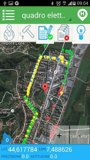 LiPAD ENERGY Mobile Mapping Screen 3