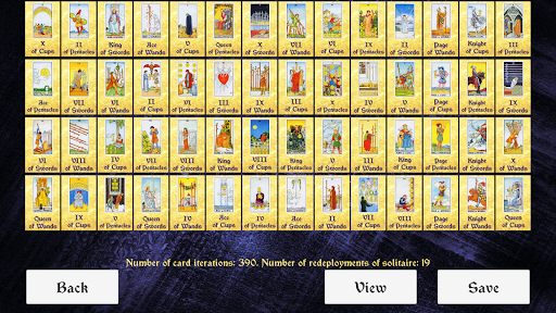 Tarot. Medici Solitaire Sivka