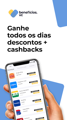 Android application benefícios.vc screenshort
