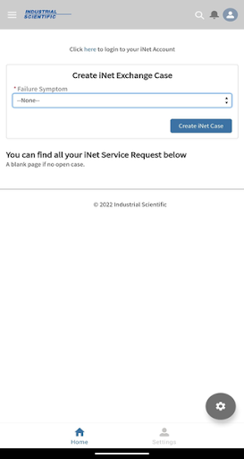 Android application iNet® Exchange screenshort