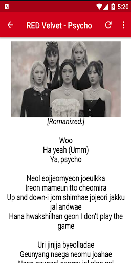 Download Red Velvet Offline Song Lyrics Kpop Free For Android Red Velvet Offline Song Lyrics Kpop Apk Download Steprimo Com