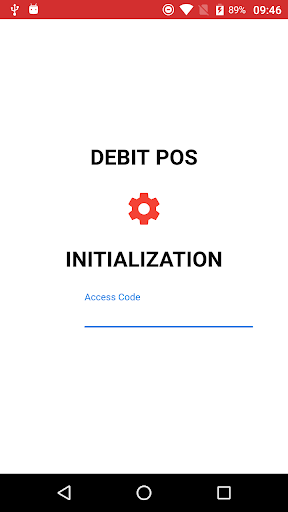Android application Debit screenshort