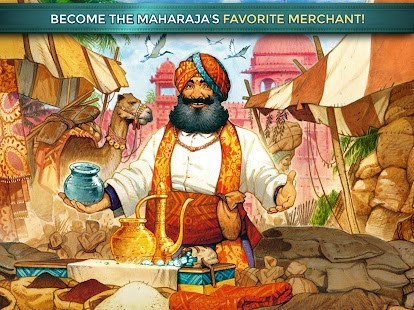 Jaipur: Schermata di un gioco di carte di duelli
