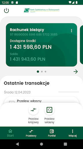 BS Głubczyce MobileNet Screen 3