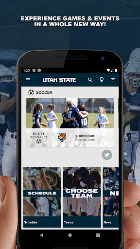 Utah State Athletics Screenshot 1 - AppWisp.com