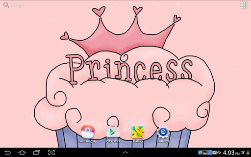 Cute Princess Live Wallpaper