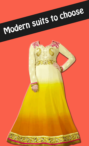 Anarkali Dress Photo Suit