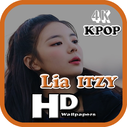 Lia Wallpaper HD 4K ITZY Kpop logo