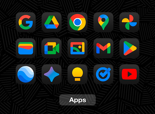 iDarkOS 18 - Icon Pack screenshot 1