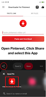 Video Downloader for Pinterest - Save GIF & Images 1.0 APK + Mod (Free purchase) for Android