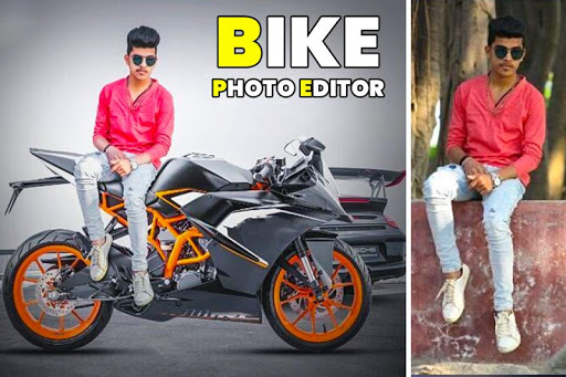Android application Bike Photo Editor screenshort