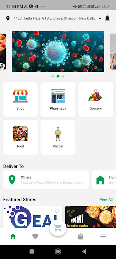 Android application AmazMart - Online Shopping App screenshort