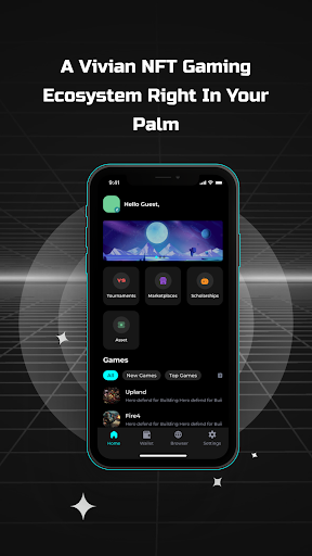 DGG Wallet: NFTs & Games Screen 3