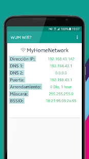 ¿Quién usa mi Wifi  📱 Herramienta de red Screenshot
