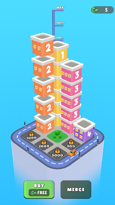 Skyscraper Sort - Screenshot 1