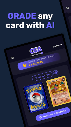 Screenshot of Card Grading AI