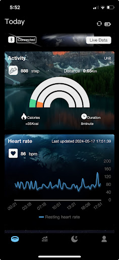 Android application Yeyro Ring screenshort