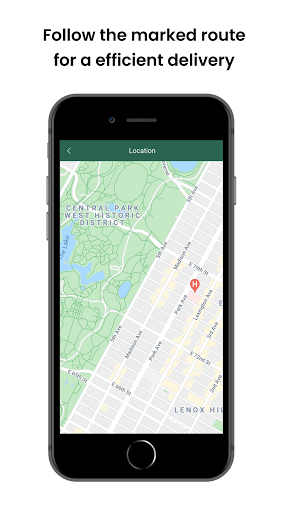 Android application GoMamam Dispatcher screenshort