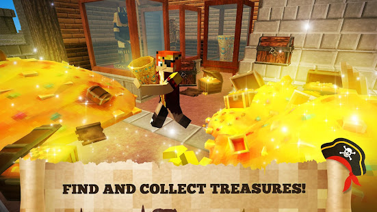 Pirate Crafts Cube Exploration Varies with device screenshots 3