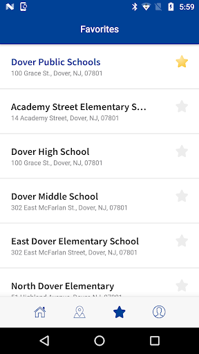 Screenshot of Dover Public Schools