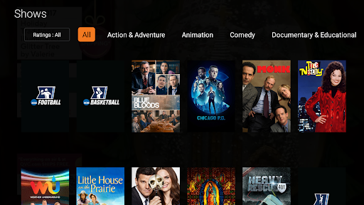 Screenshot of FiberFirst TV