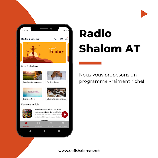 Android application Radio Shalom AT screenshort