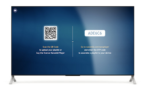 Android application Nanomid IPTV Player screenshort
