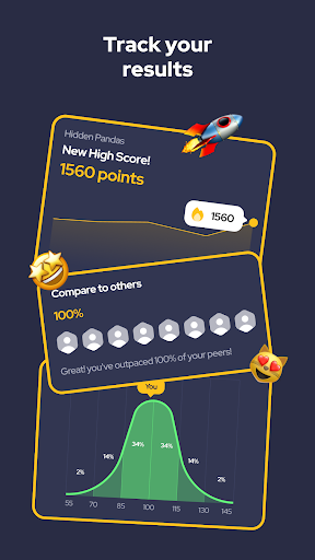 Screenshot of BrainBloom: Brain training app