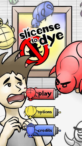 Android application SLicense to Dye screenshort