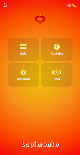 Android application Lopimento screenshort